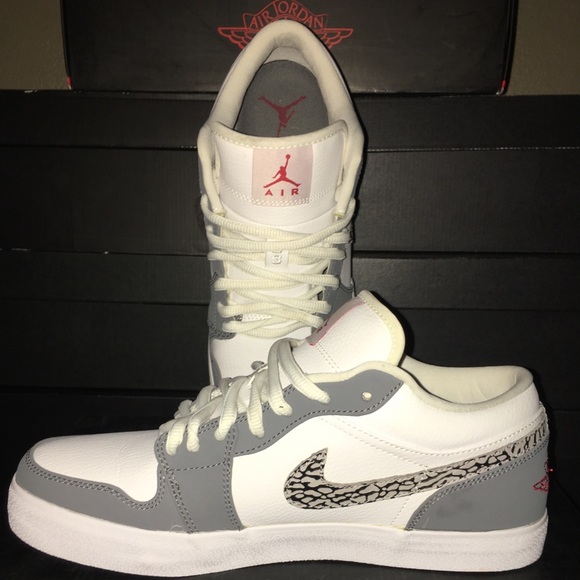 air jordan v.2 low elephant print